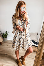 Load image into Gallery viewer, Khaki Leopard Dress