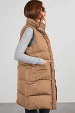 Load image into Gallery viewer, Long Puffer Vest Coat