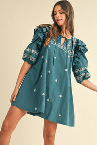 Boho Mini Dress