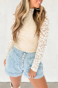 Floral Lace Top