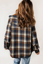 Load image into Gallery viewer, Plaid Sherpa Lined Shacket