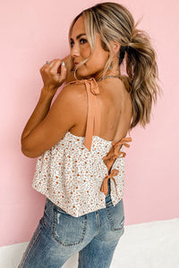 Cute Tie Back Camisole Top