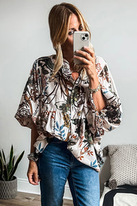 White Boho Blouse