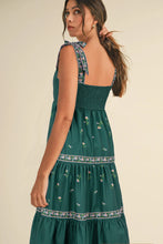 Load image into Gallery viewer, Boho Floral Print Sleeveless Dress