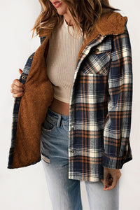 Plaid Sherpa Lined Shacket