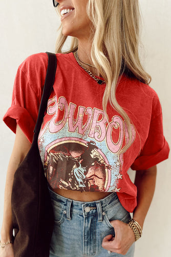 COWBOY Vintage Graphic Loose Tee