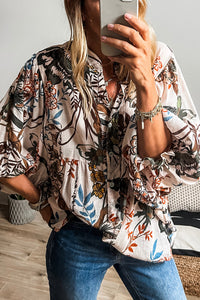 White Boho Blouse