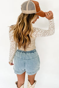 Floral Lace Top