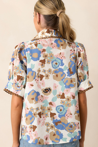 Multicolour Flower Shirt