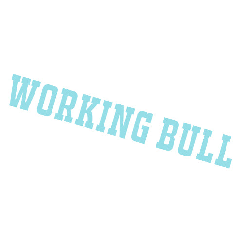 Working Bull  Sticker - Large