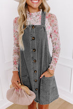 Load image into Gallery viewer, Button Denim Dress