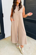 Load image into Gallery viewer, Wide Leg Sleeveless Jumpsuit