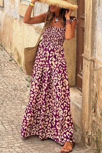 Rose High Waist Maxi Dress