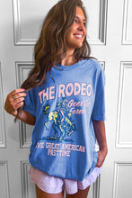 Load image into Gallery viewer, Sky Blue Rodeo Graphic Tee