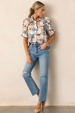 Load image into Gallery viewer, Multicolour Flower Shirt