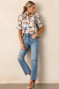 Multicolour Flower Shirt