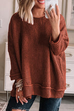 Load image into Gallery viewer, Gold Flame Textured Sweater