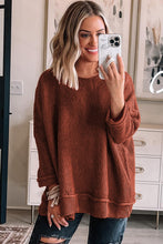 Load image into Gallery viewer, Gold Flame Textured Sweater