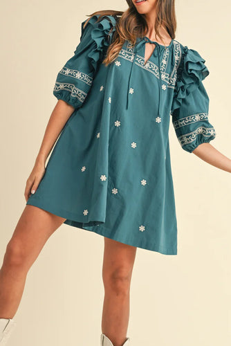 Boho Mini Dress