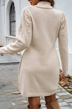 Load image into Gallery viewer, Parchment Pearl Sweater Dress