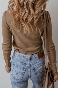 Chestnut Long Sleeve Top