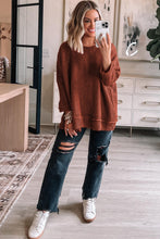 Load image into Gallery viewer, Gold Flame Textured Sweater