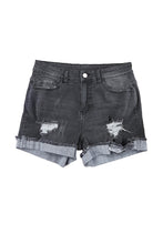 Load image into Gallery viewer, Ripped Denim Shorts