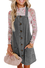 Load image into Gallery viewer, Button Denim Dress