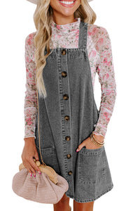 Button Denim Dress