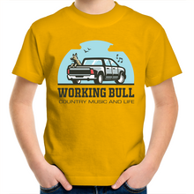 Load image into Gallery viewer, Working Bull Kids Tee - Gold