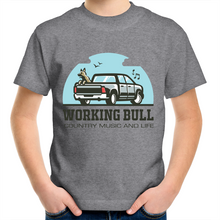 Load image into Gallery viewer, Working Bull Kids Tee - Grey