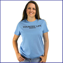 Load image into Gallery viewer, Country Life Womens T-Shirt - Carolina Blue