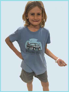 Working Bull Kids Tee - Blue