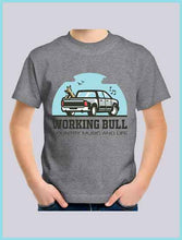 Load image into Gallery viewer, Working Bull Kids Tee - Grey