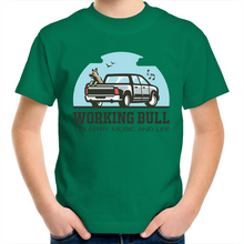 Load image into Gallery viewer, Working Bull Kids Tee - Green