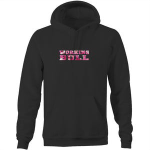 Pink Camo Hoodie - Black